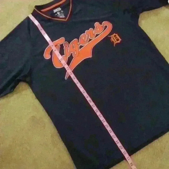 **NWT** DETROIT TIGERS MLB STITCHES 2014 PULLOVER JERSEY‎ SIZE LARGE - Picture 10 of 10